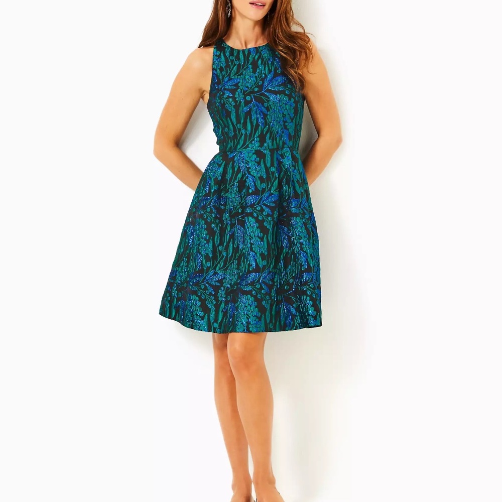NWT Lilly Pulitzer Jollian Brocade Dress